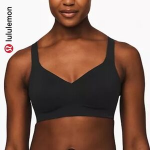 NWOT 32C Lululemon Like Nothing Bra - Black